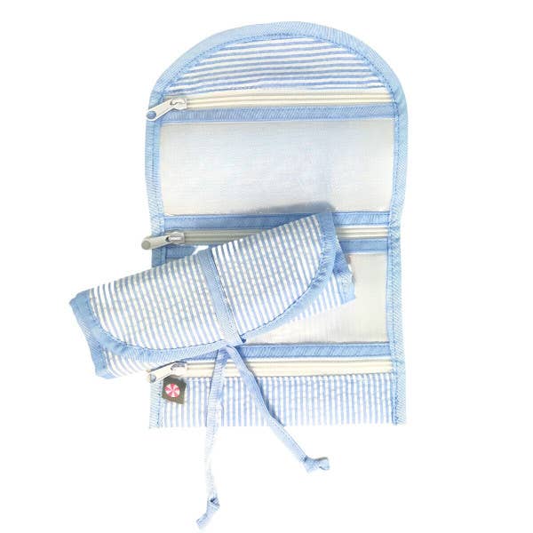 Mini Hang Around Baby Blue Seersucker | Mint