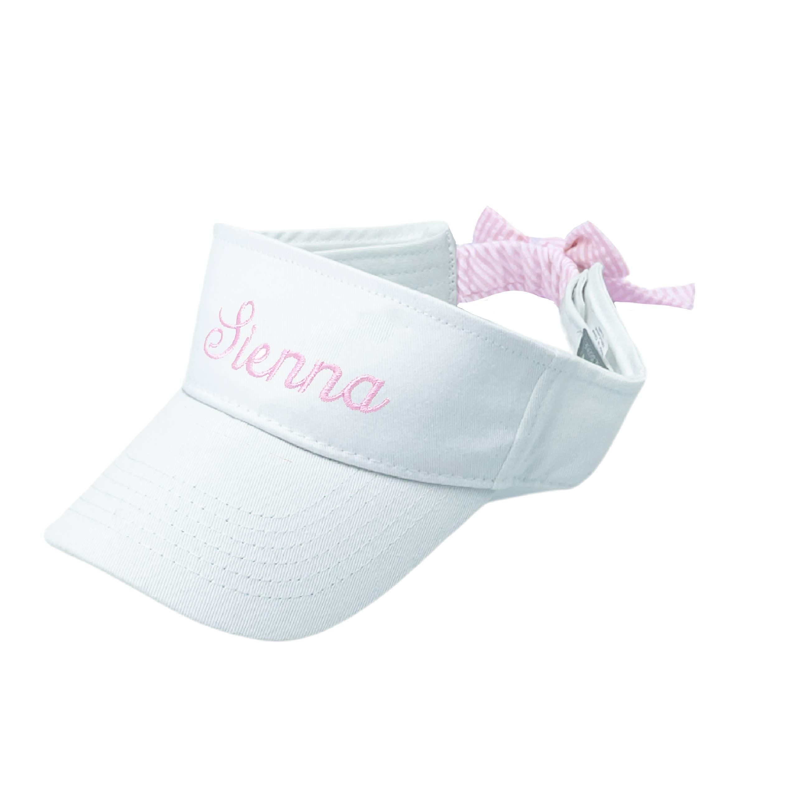 Girls Sconset Straw Bow Visor main image 1