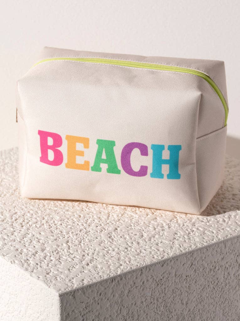 Beach Zip Pouch