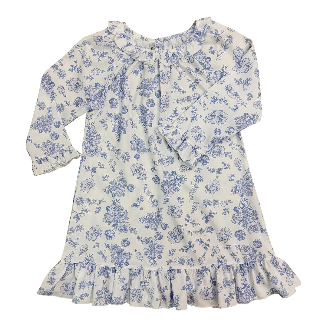 Sweet Dreams Beautiful Blue Flora Dress