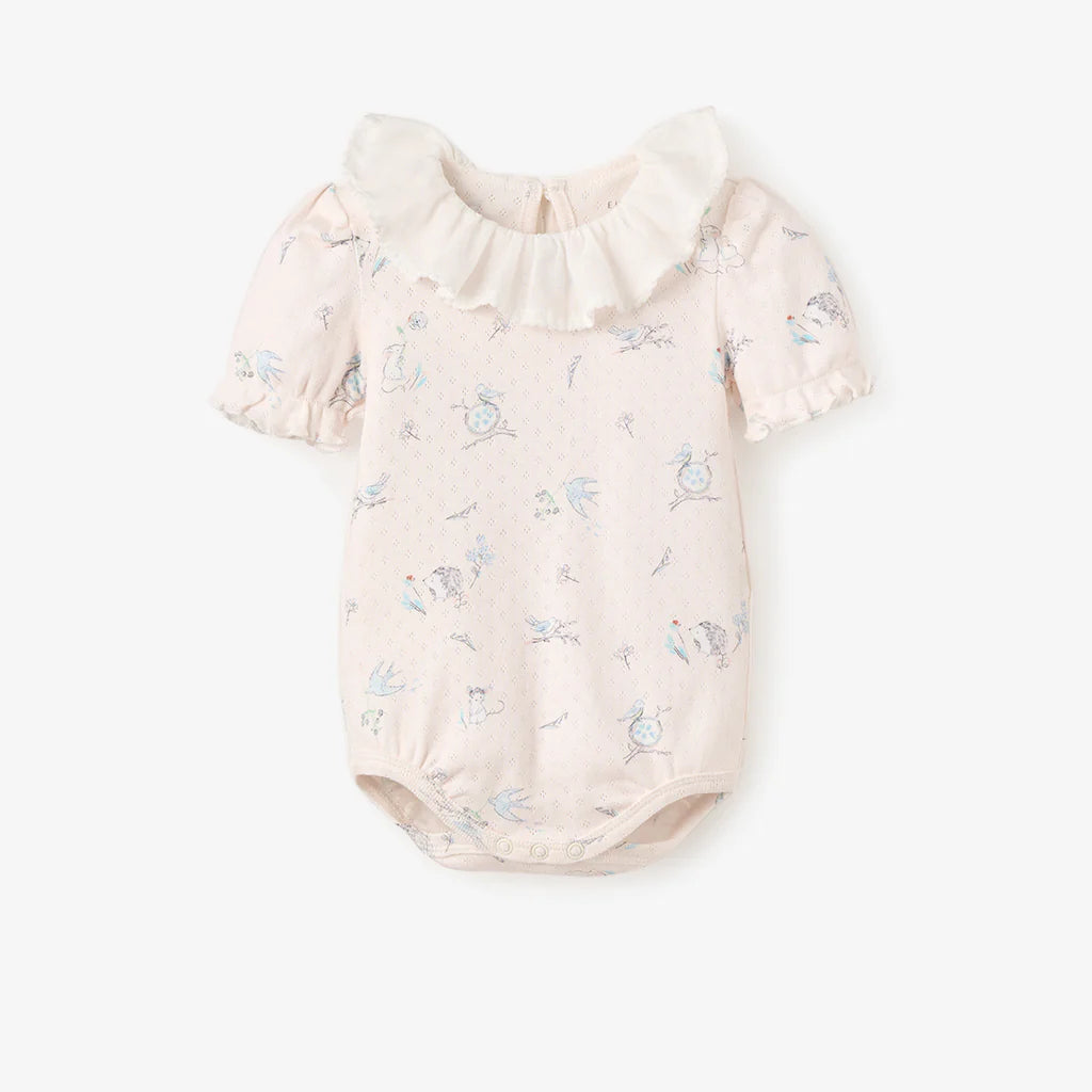Baby Bubble Whimsical Meadow Mouse Print by Elegant Baby