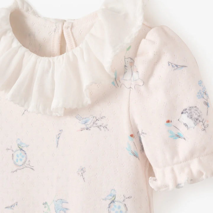 Baby Bubble Whimsical Meadow Mouse Print by Elegant Baby