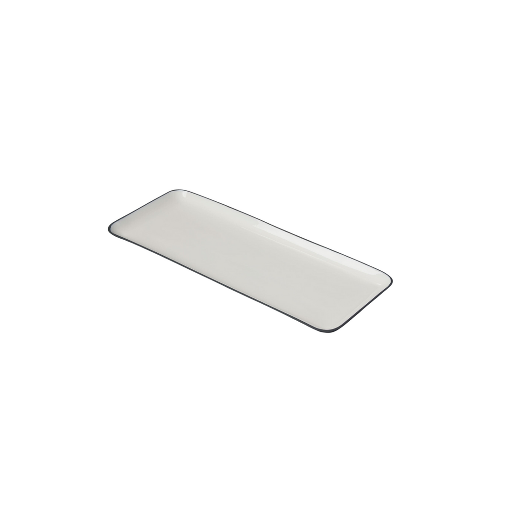 Easton Small Rectangular Platter, Graphite by Be Home