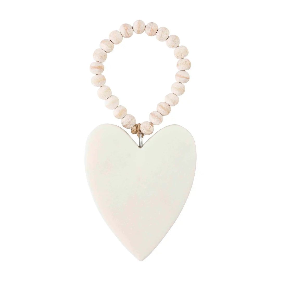 Marble Heart Ornament
