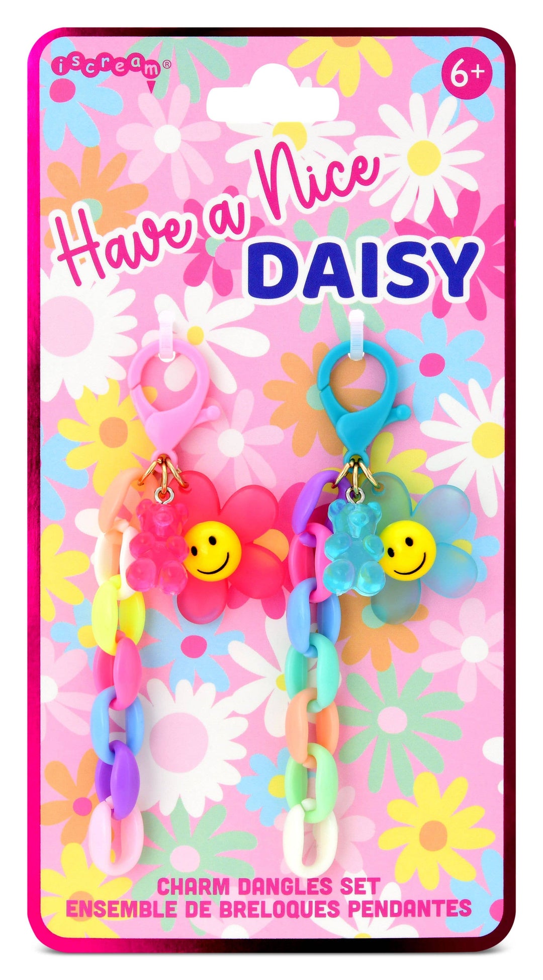 Daisy Charm Dangles Set