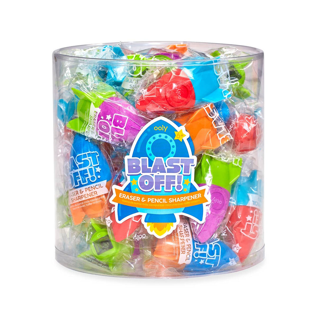 Blast Off Eraser & Pencil Sharpener