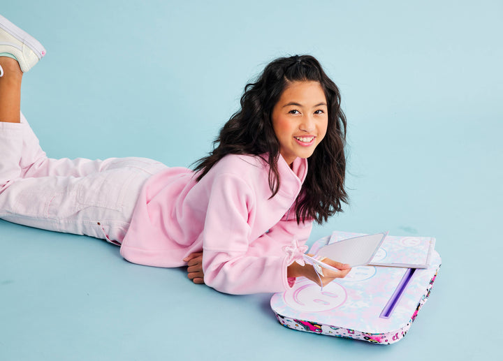 TIE DYE SMILES LAP DESK