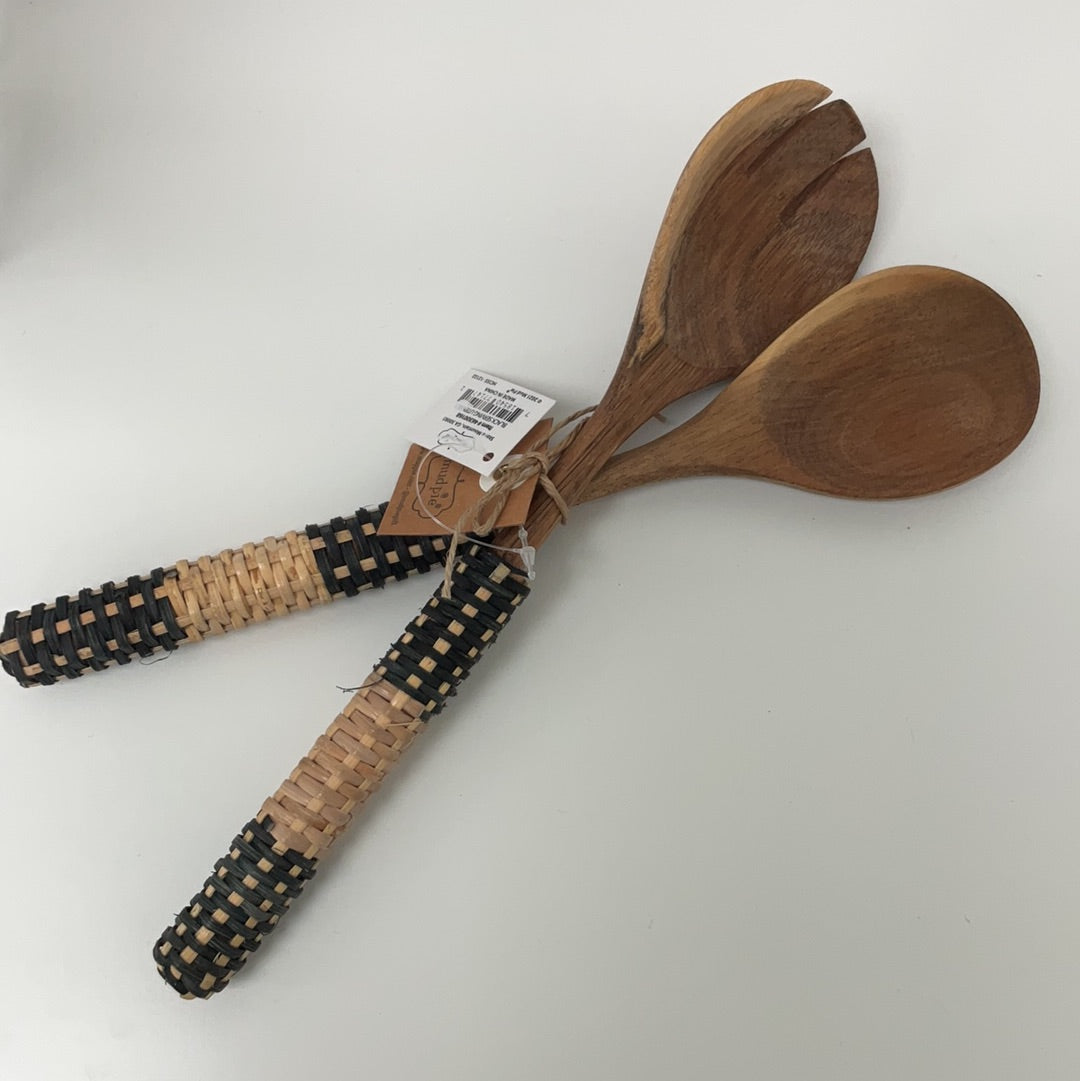 Black Serving Utensils