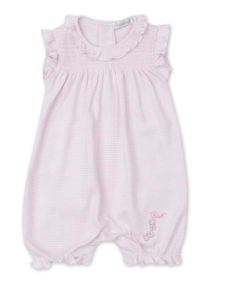 Kissy Kissy Beary Nice Kites Pink Sleeveless Playsuit