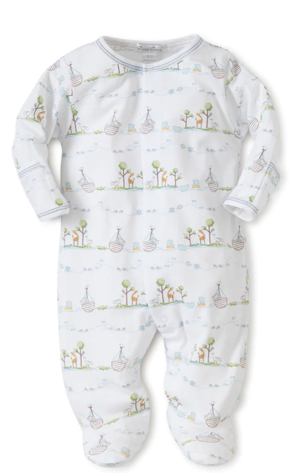Kissy Kissy Noah’s Print Footie