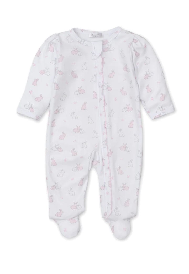 Kissy Kissy Pink Bunny Burro Footie