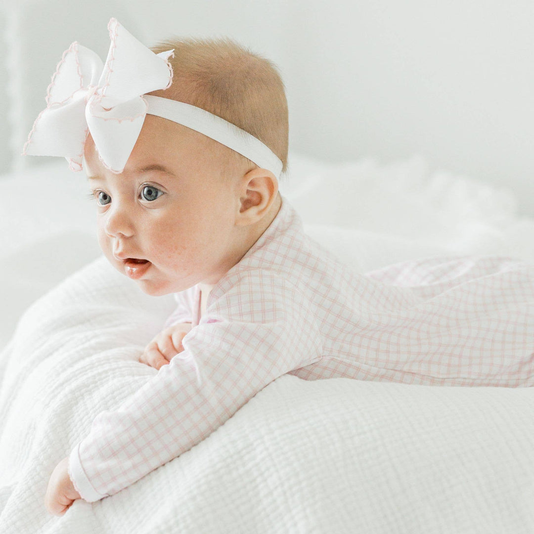 Peek-A-Boo Wishes Footie - Pink