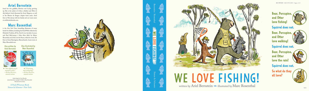 We Love Fishing! by Ariel Bernstein