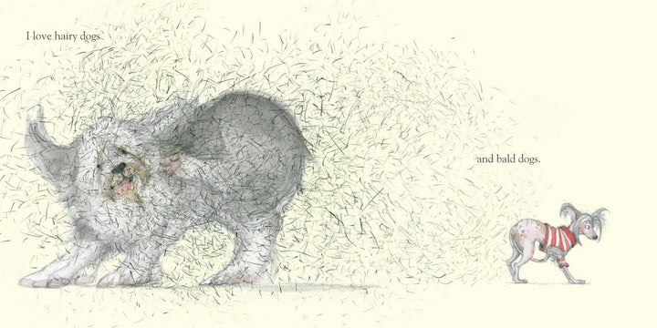 Dogs by Emily Gravett: Hardcover; 32 pages / English