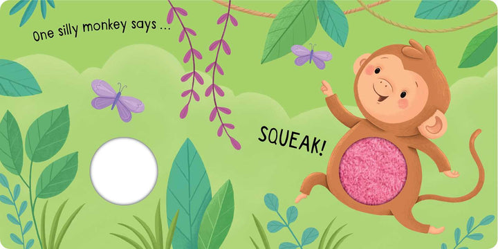 Squeak Me!: Five Silly Monkeys by: Board Books; 8 pages / English