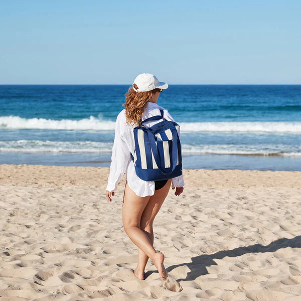 Cooler Bag and Picnic Blanket SET - Whitsunday Blue
