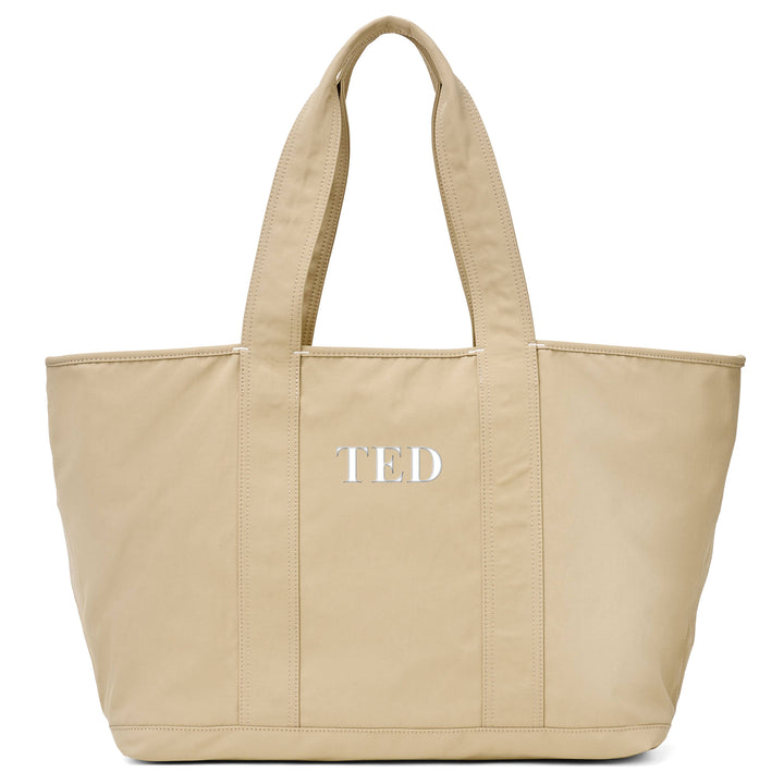 "Teddy" Large Tote : Sand