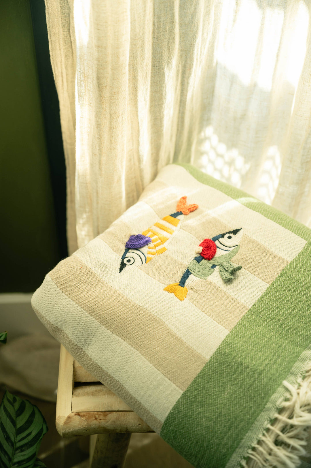 Maris Hand-Stitched Throw