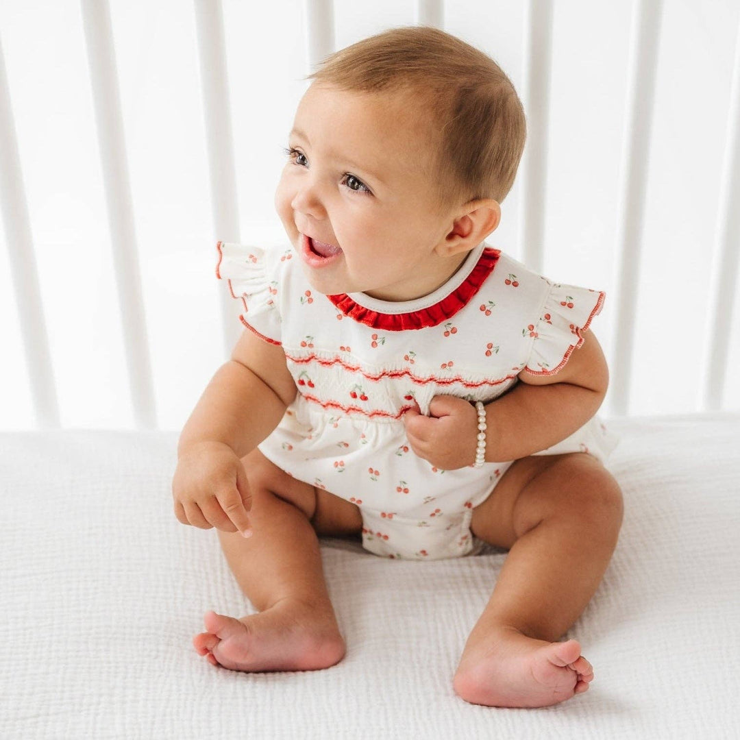 Cherry Grove Smocked Bubble