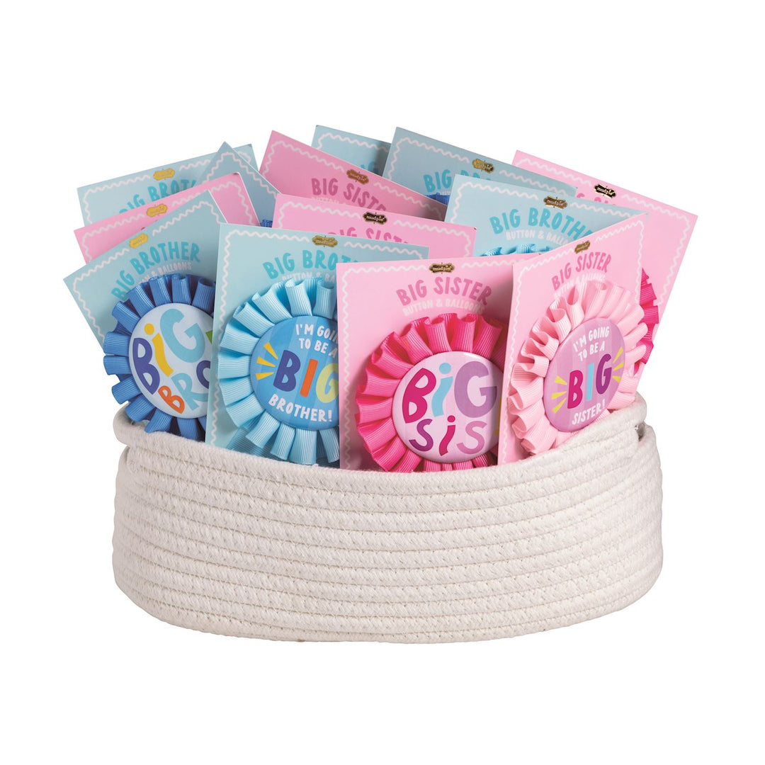 Sibling Button & Balloon Sets