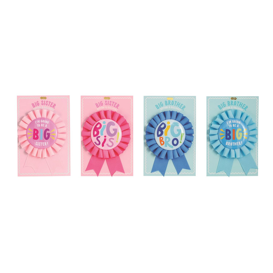 Sibling Button & Balloon Sets
