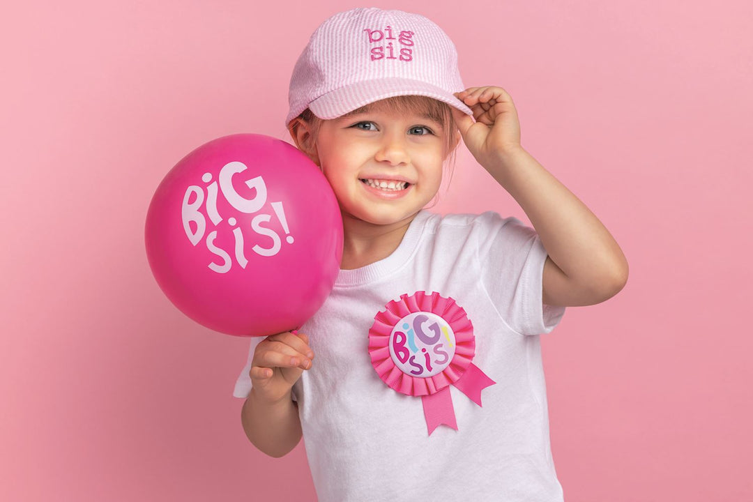 Sibling Button & Balloon Sets