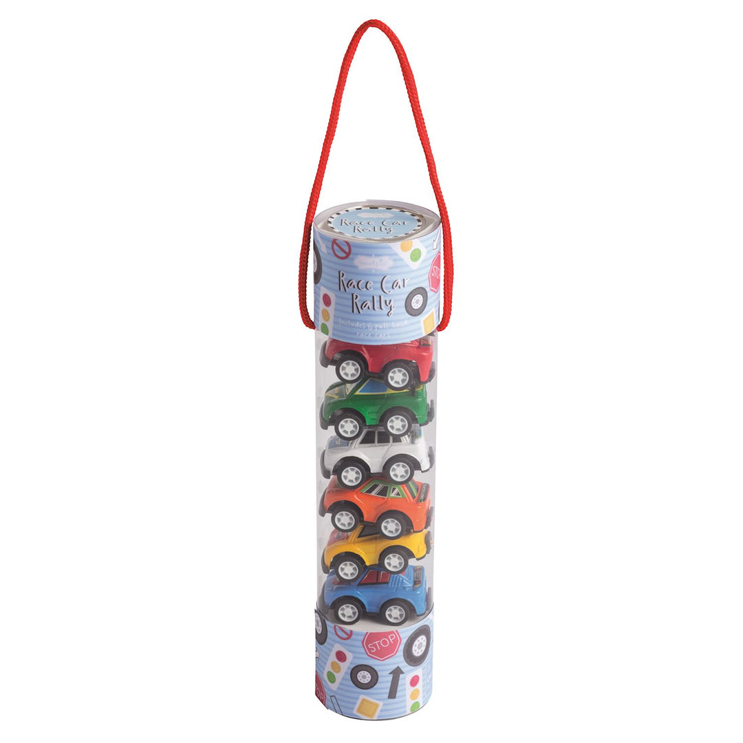 Mini Blue Race Car Set