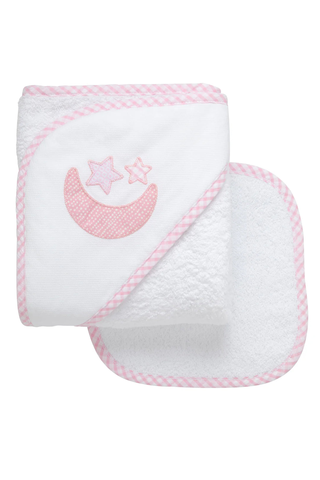 3 Marthas Infant Hooded Towel & Wash Cloth with Applique