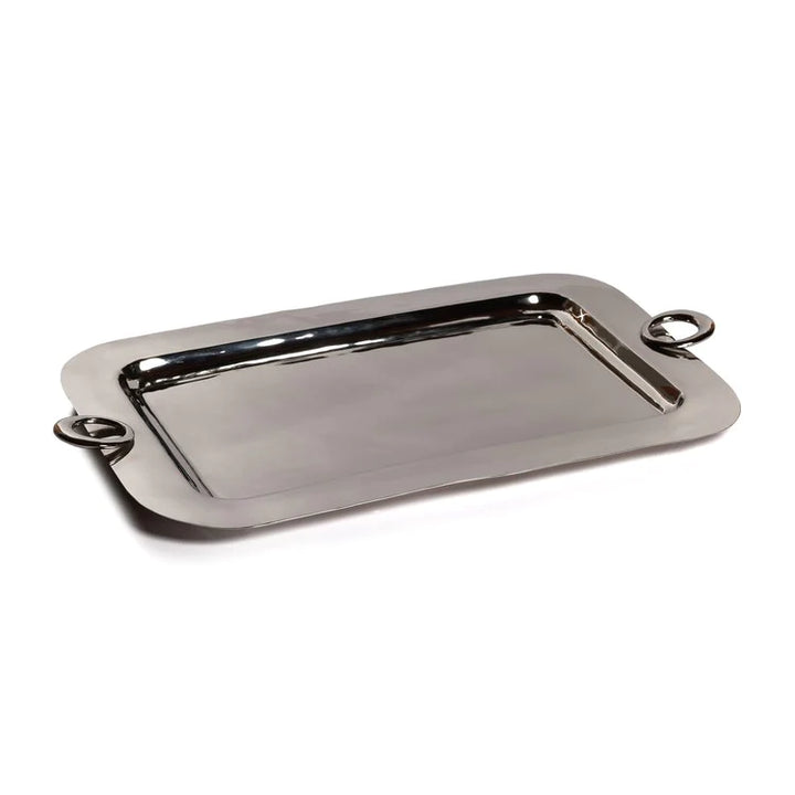 Ollie Polished Brass Serving Tray