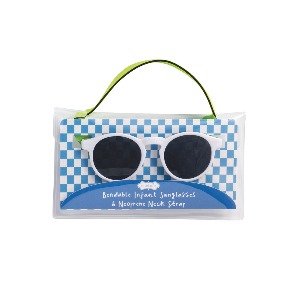 White Boy Bendable Baby Sunglasses