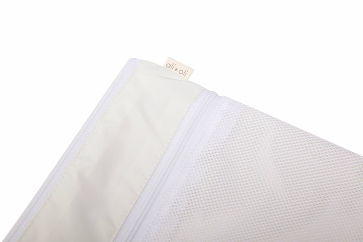 Dual-Compartment Wet/Dry Bag with Mesh Pocket (Sand)