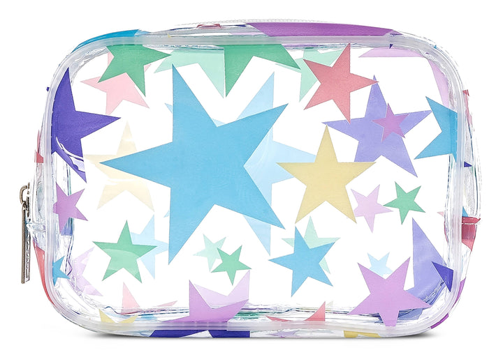 STARS CLEAR COSMETIC BAG