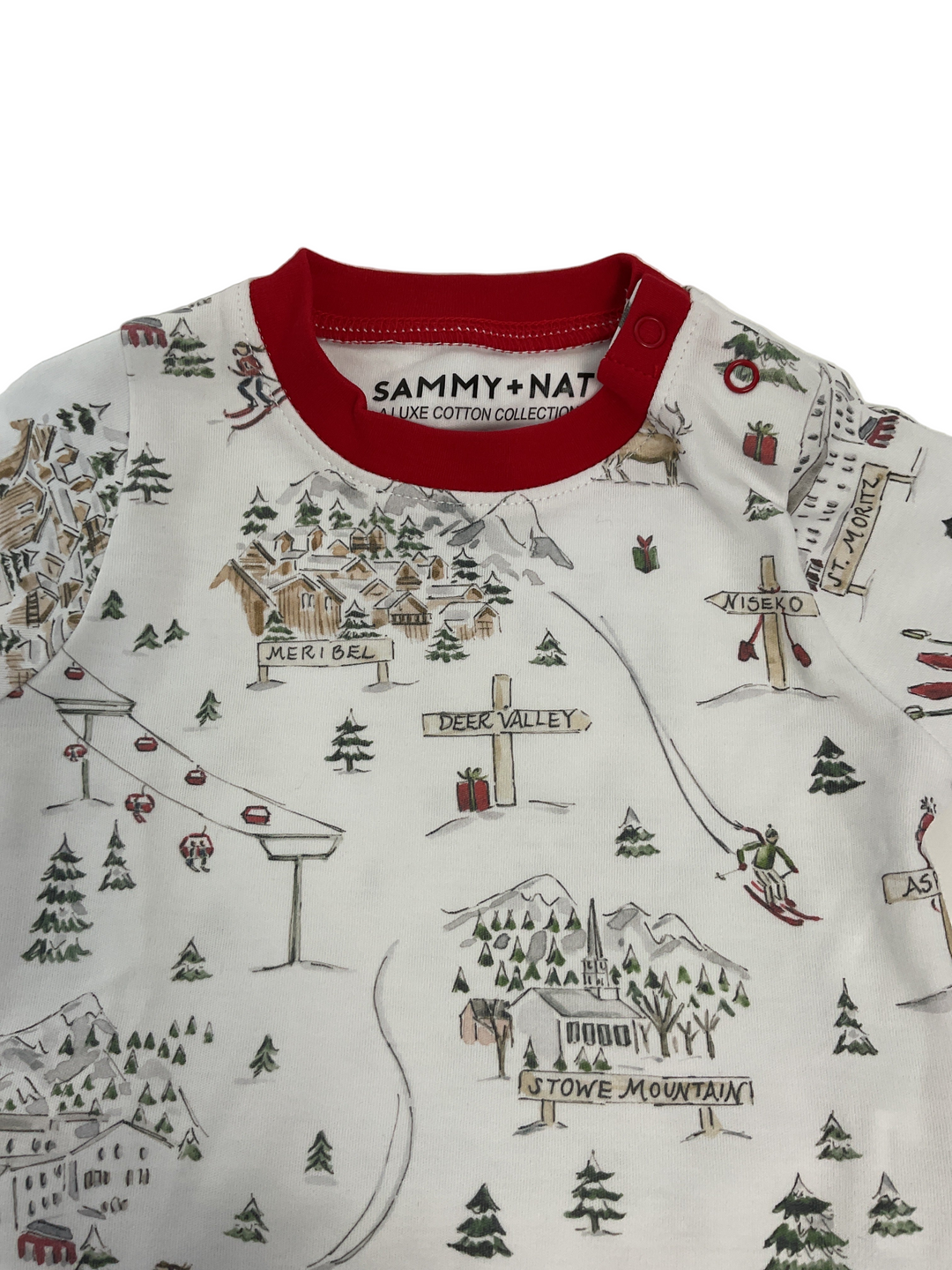 Ski Around the World two Piece PJ