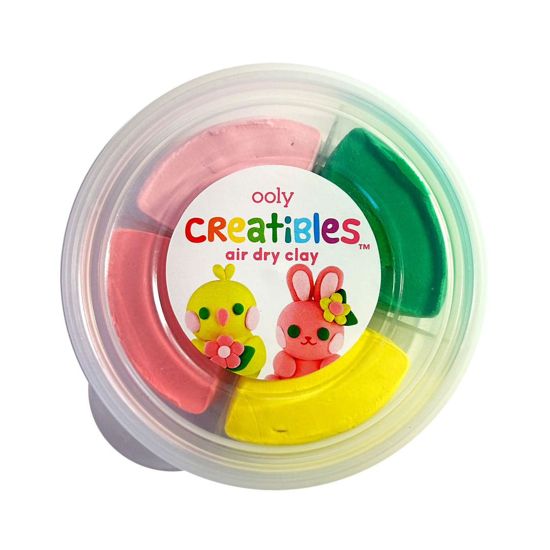 Creatibles: Air Dry Clay BFFs Kit - Garden Pals (Set of 4 Co