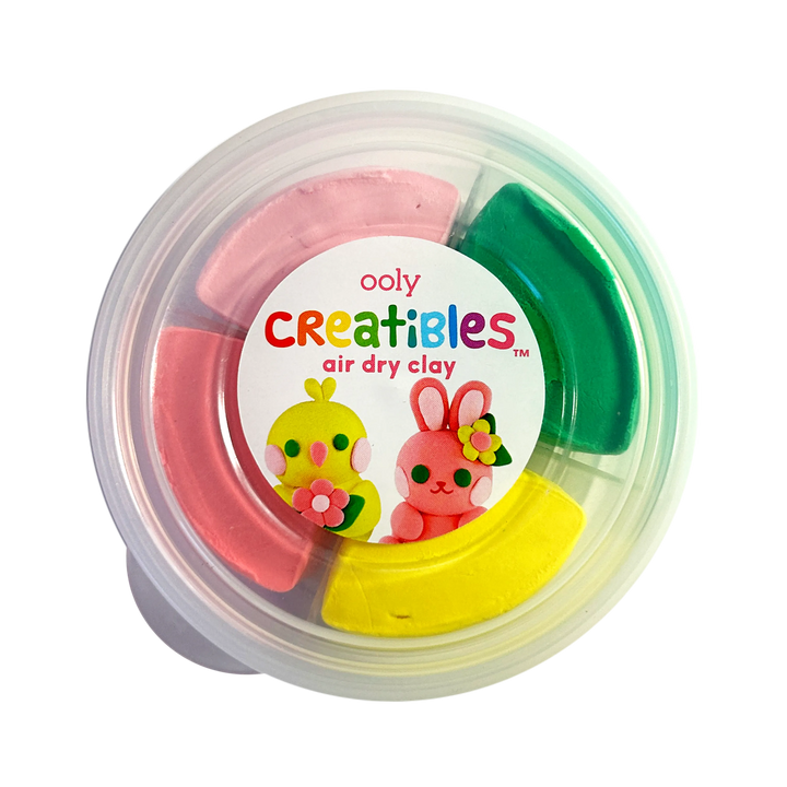 Creatibles: Air Dry Clay BFFs Kit - Garden Pals (Set of 4 Co