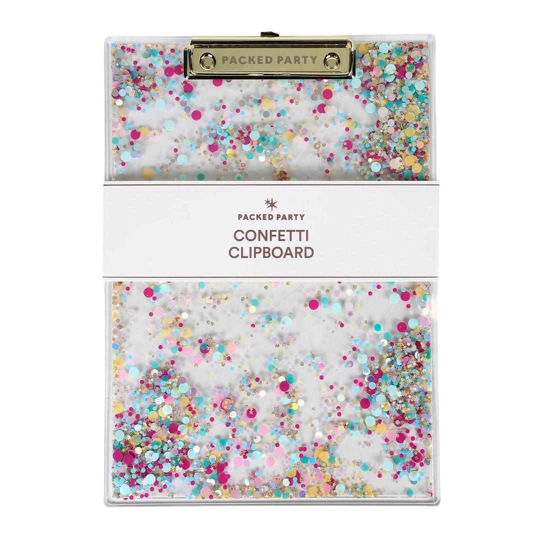 Confetti Filled Clipboard