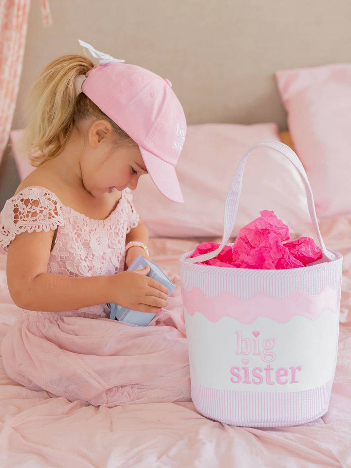 Big Sister Bow Baseball Hat