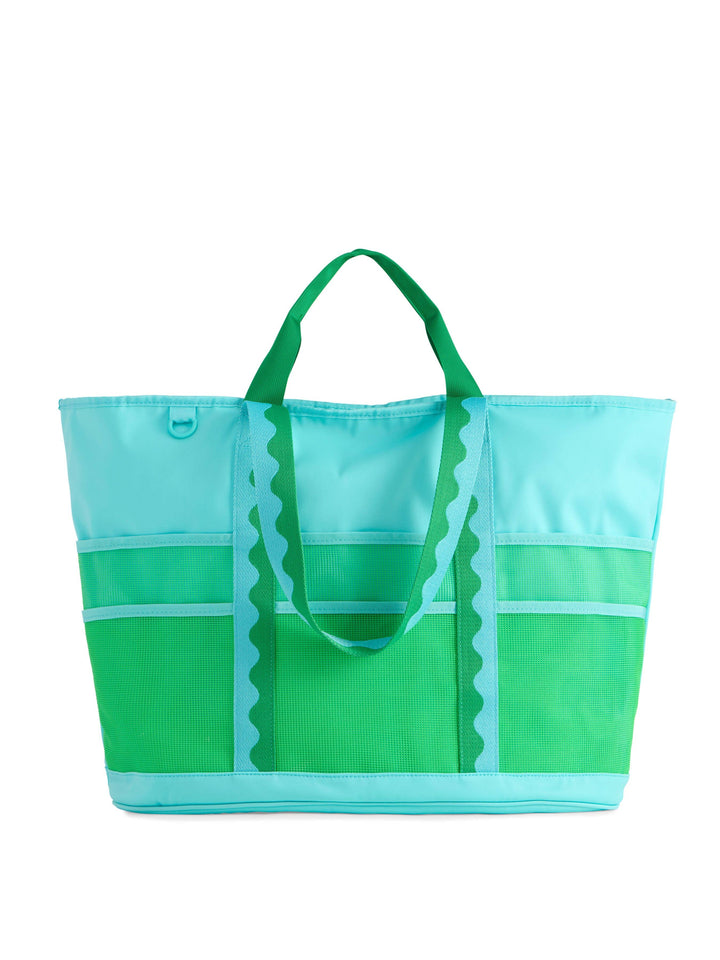 CAMDEN NEOPRENE TOTE: NAVY