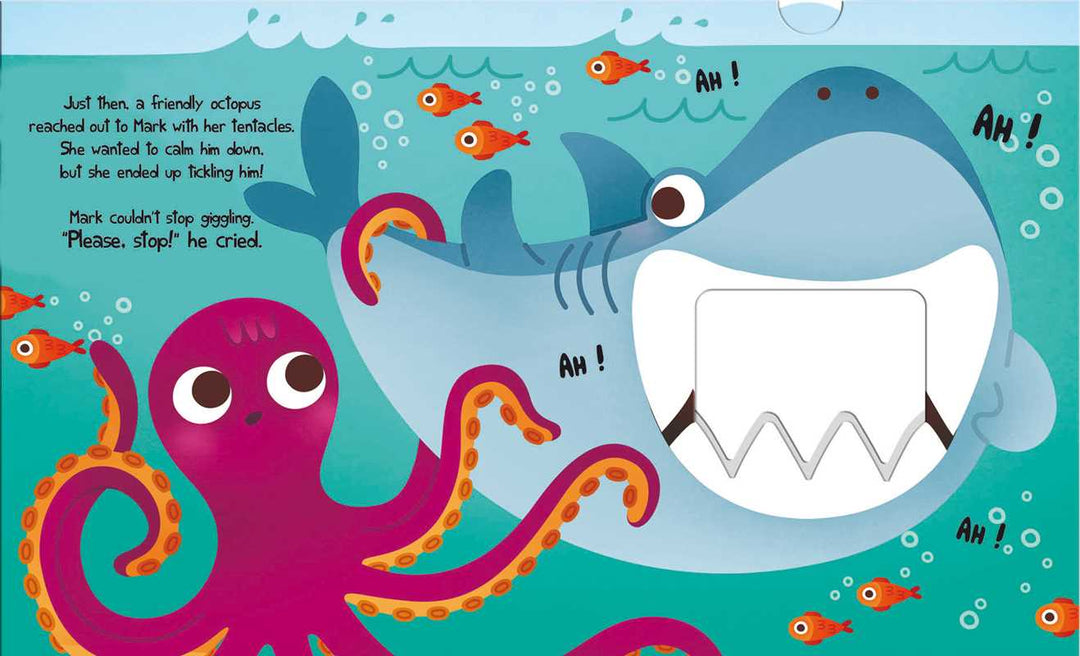 Shark Bite! by Little Bee Books: Board Books; 12 pages / English