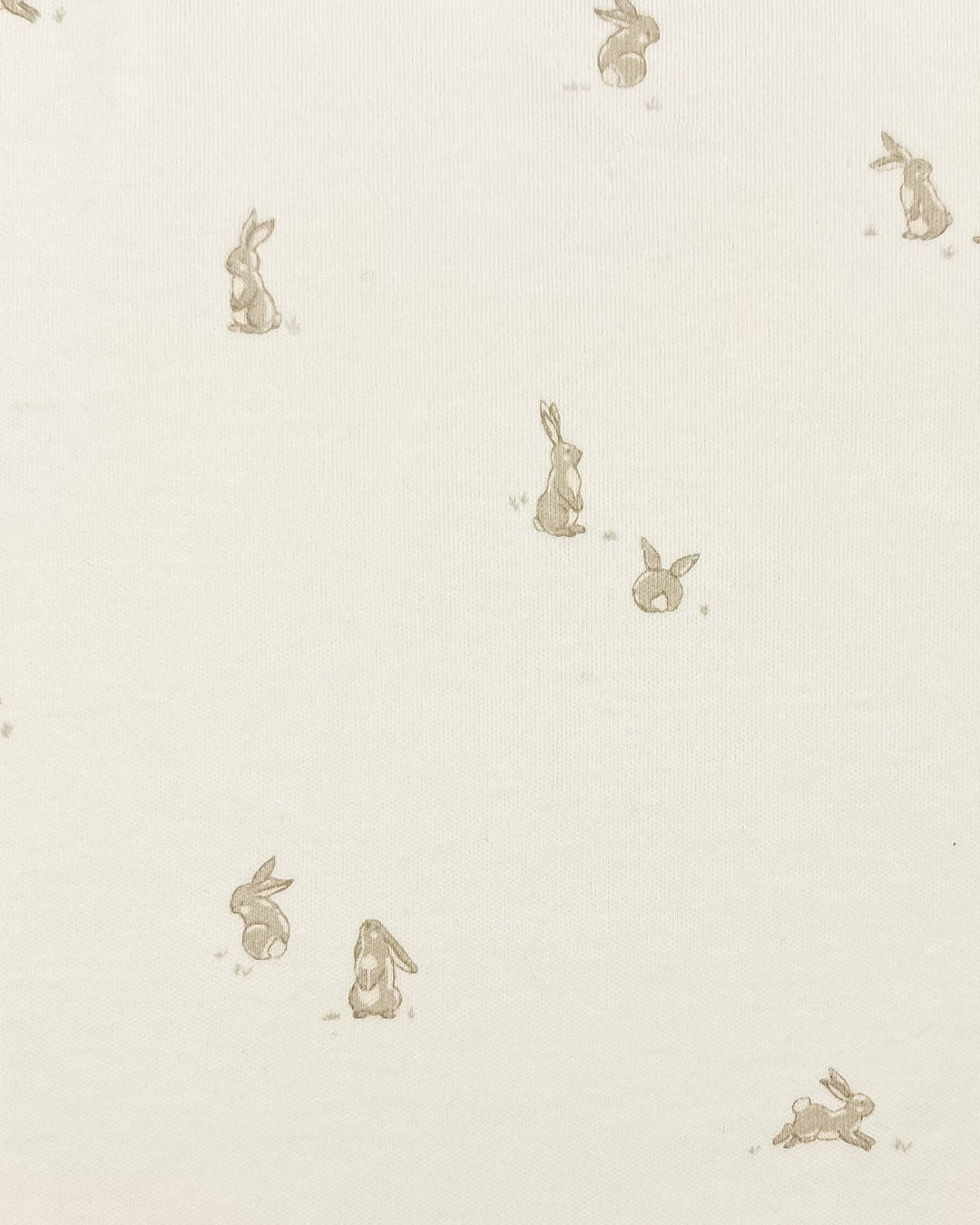Peyton Zipper Sleeper - Bunny / Oat + Clay