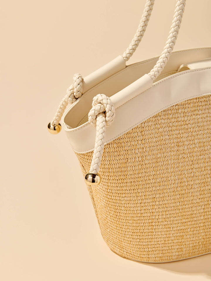 GINA TOTE: IVORY