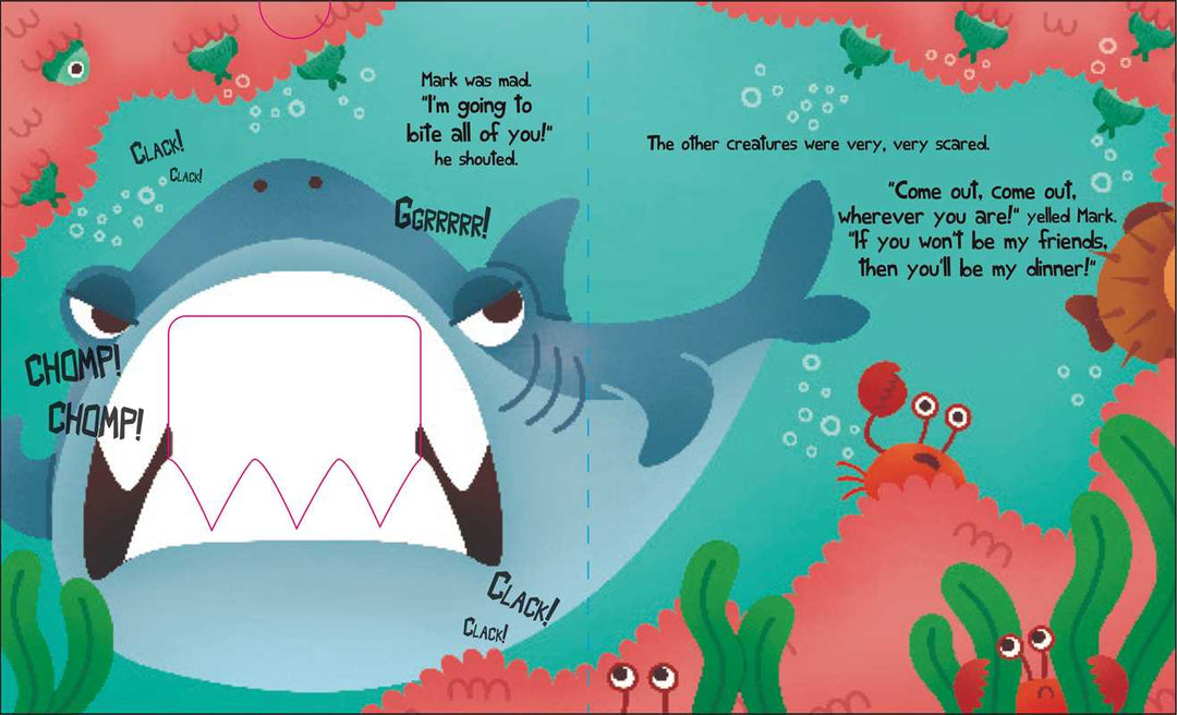 Shark Bite! by Little Bee Books: Board Books; 12 pages / English
