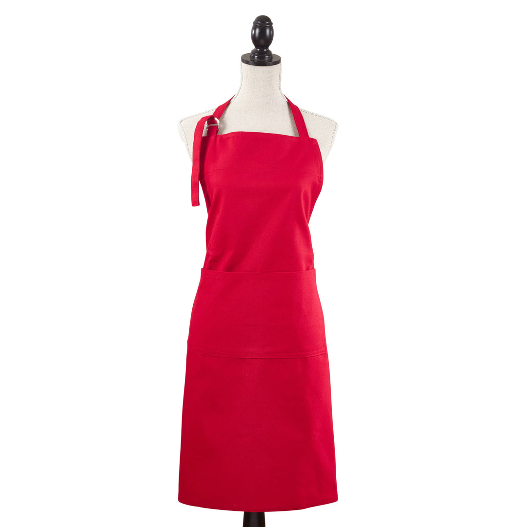 Denim Apron: Rose / Full