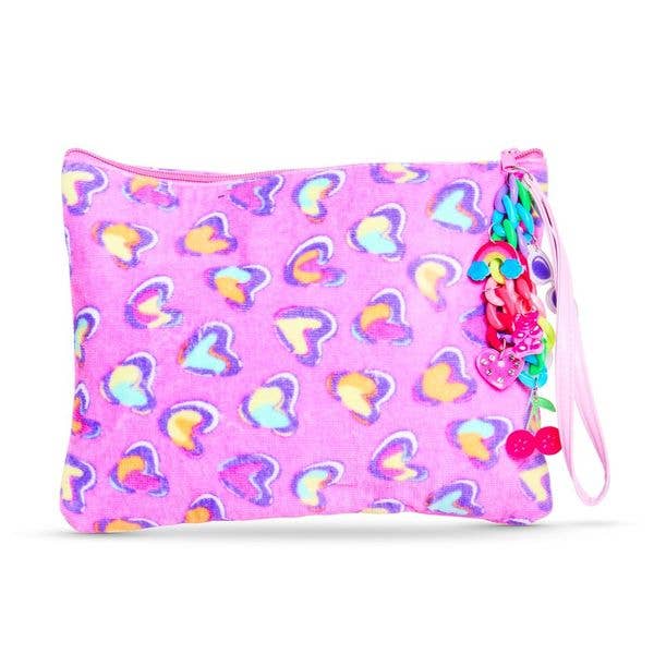 Purrty Pink Paws Kids' Carry-All Pouch