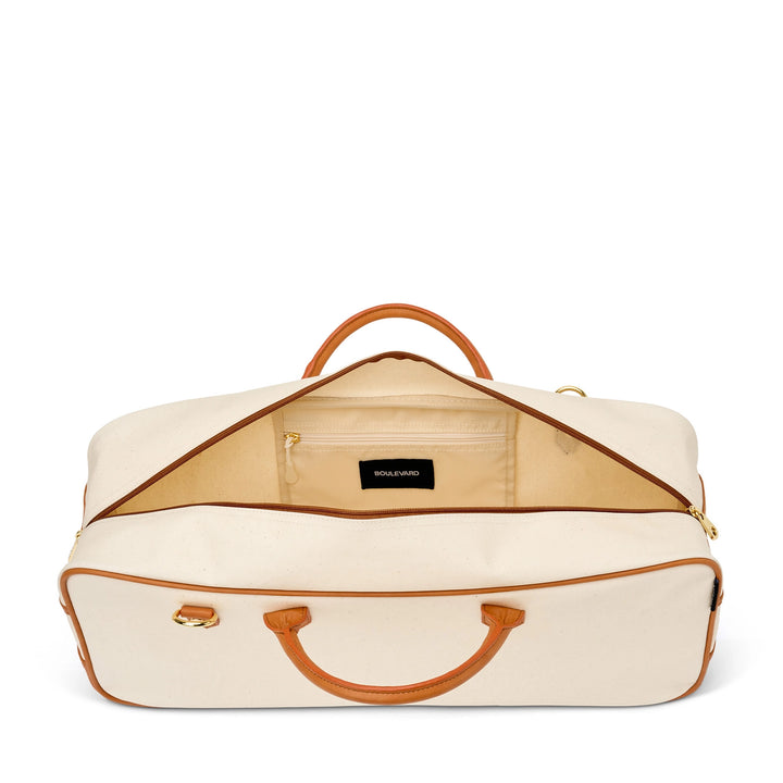 "Margo" Natural Mahjong Tote