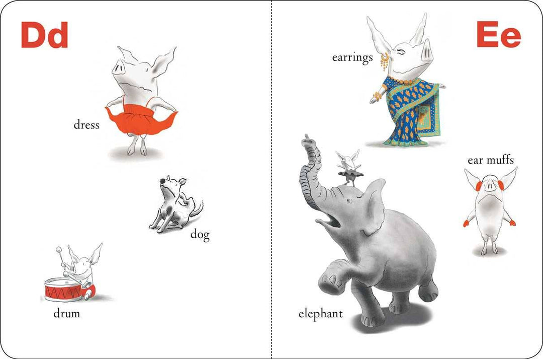Olivia's ABC by Ian Falconer: Board Books; 30 pages / English