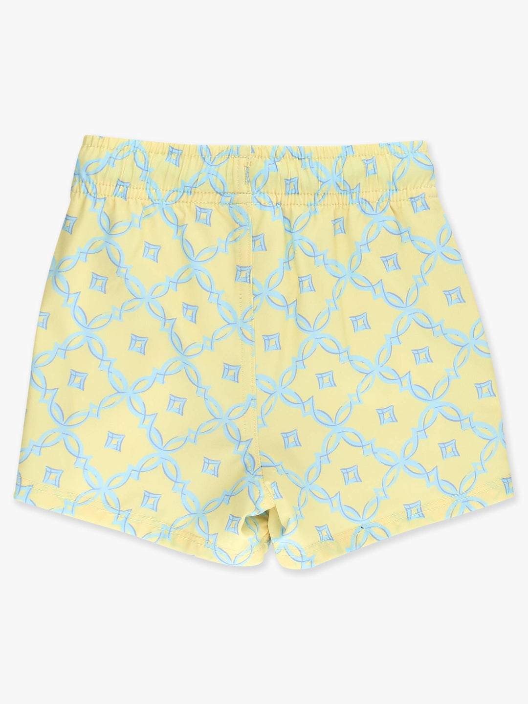 Boys Banana Coastal Charm Performance Hybrid Swim Trunks