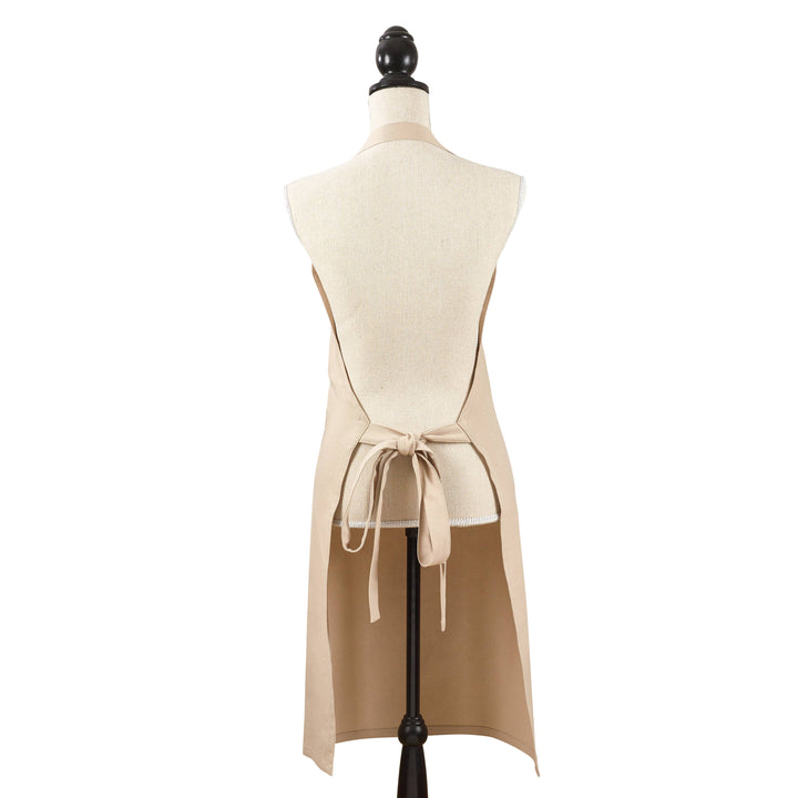 Denim Apron: Rose / Full