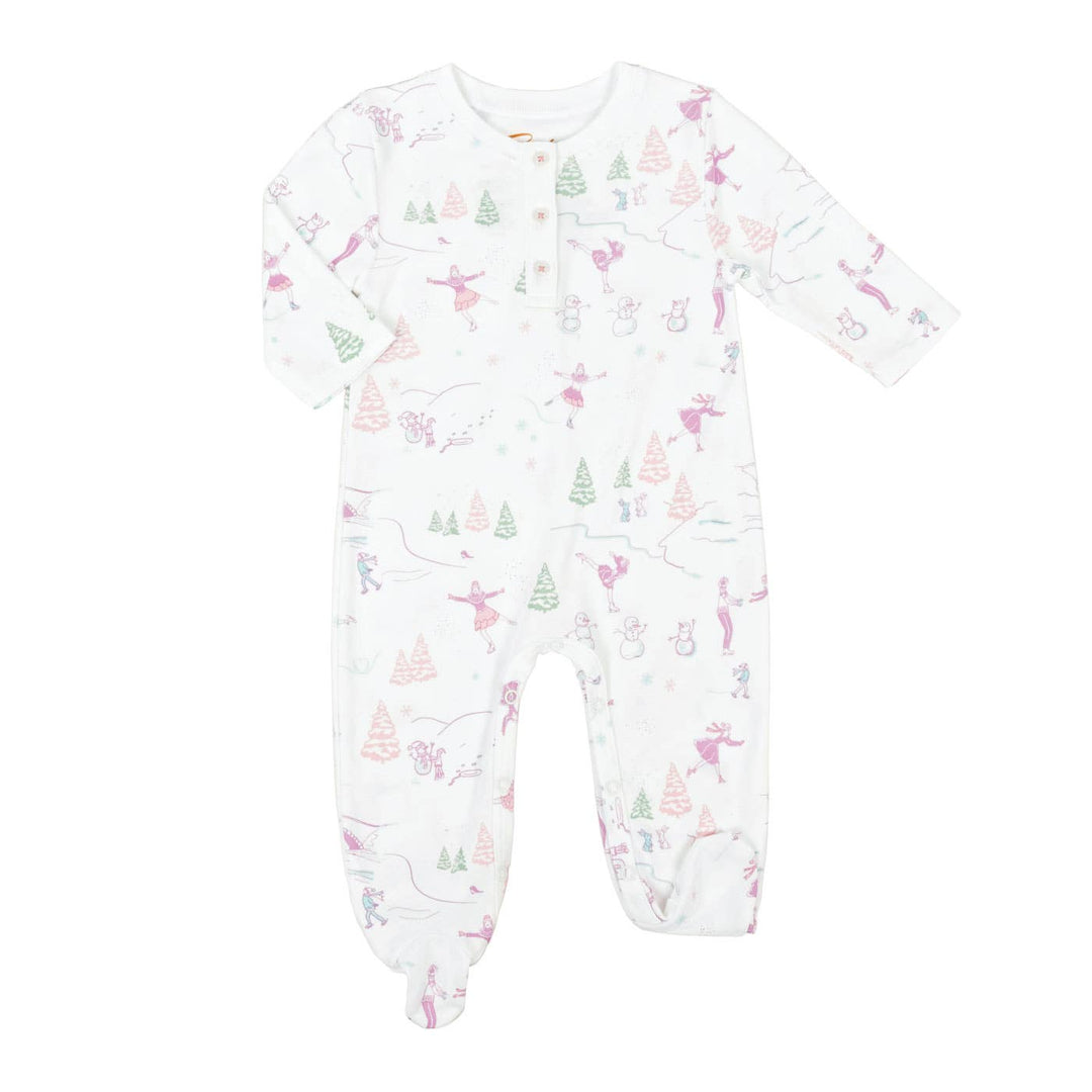 Skating in the Park Pima Baby Pajama