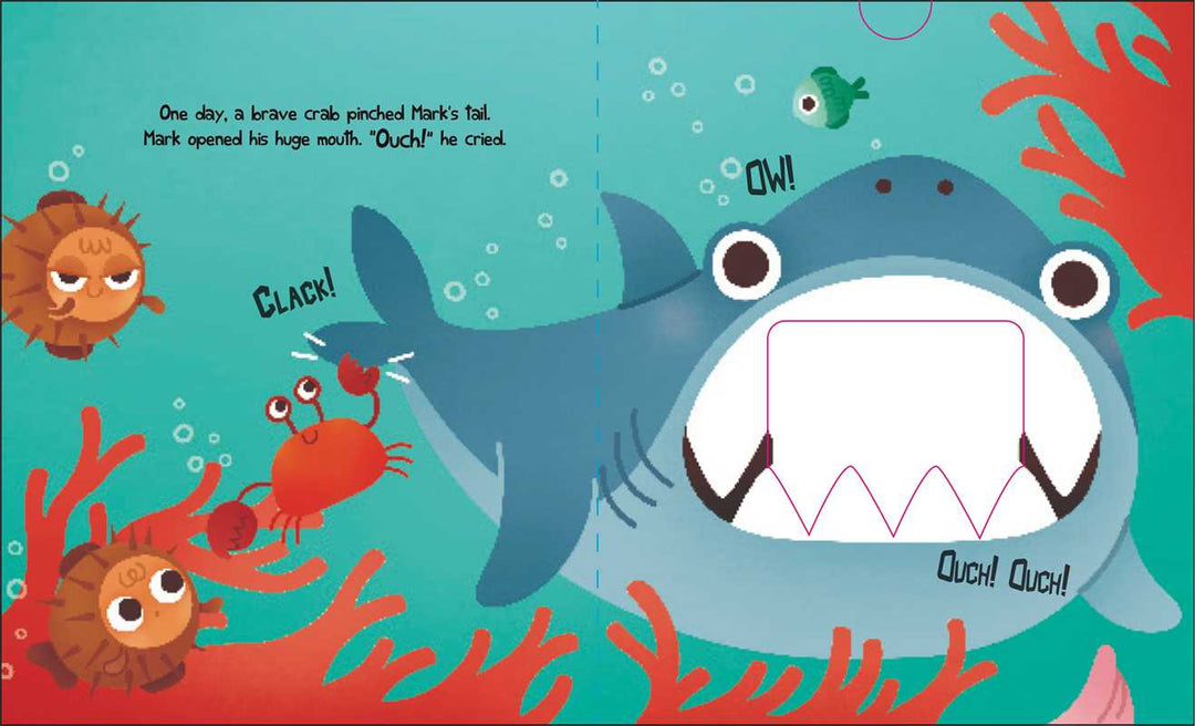 Shark Bite! by Little Bee Books: Board Books; 12 pages / English